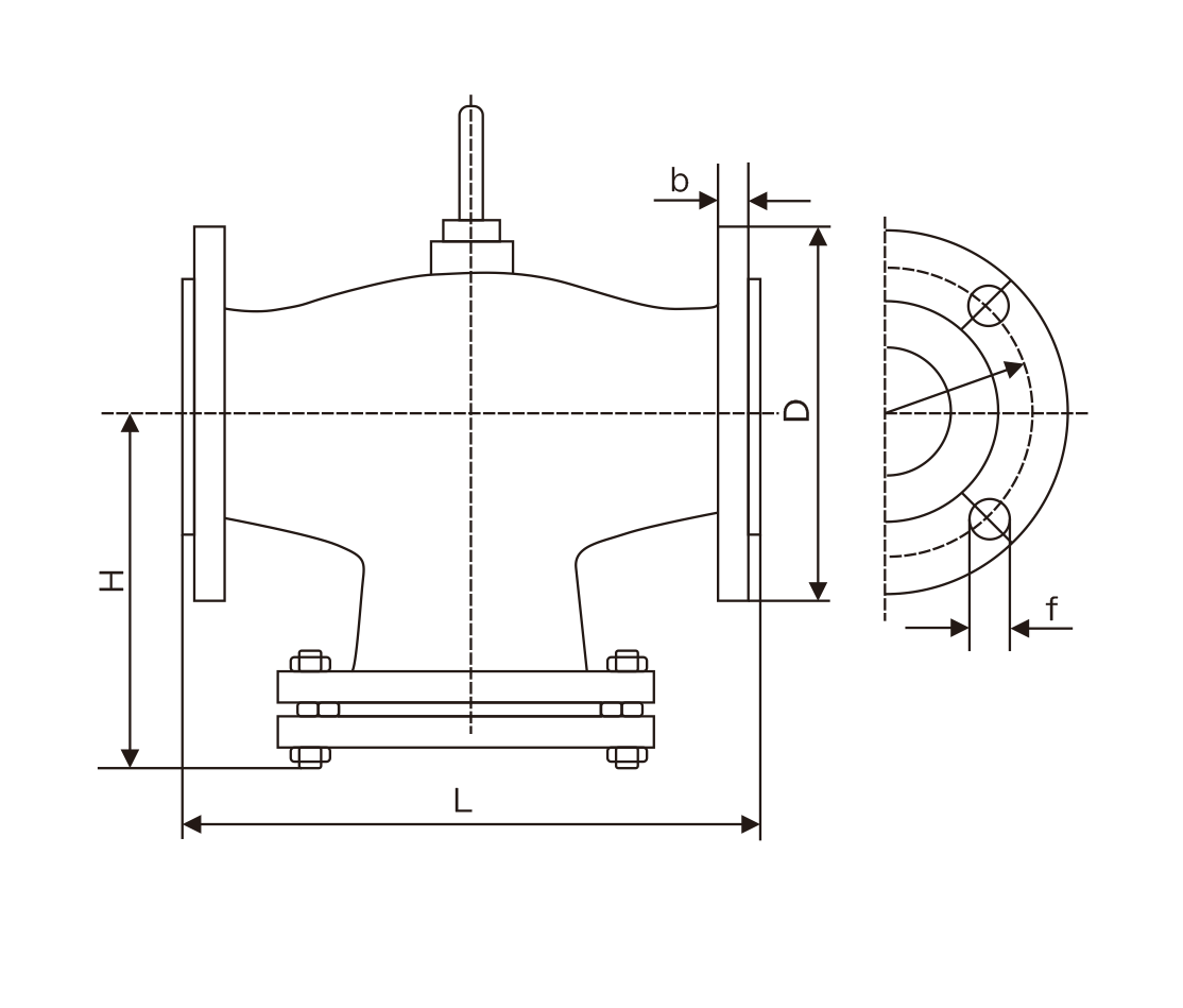 電動(dòng)三通閥(圖1)
