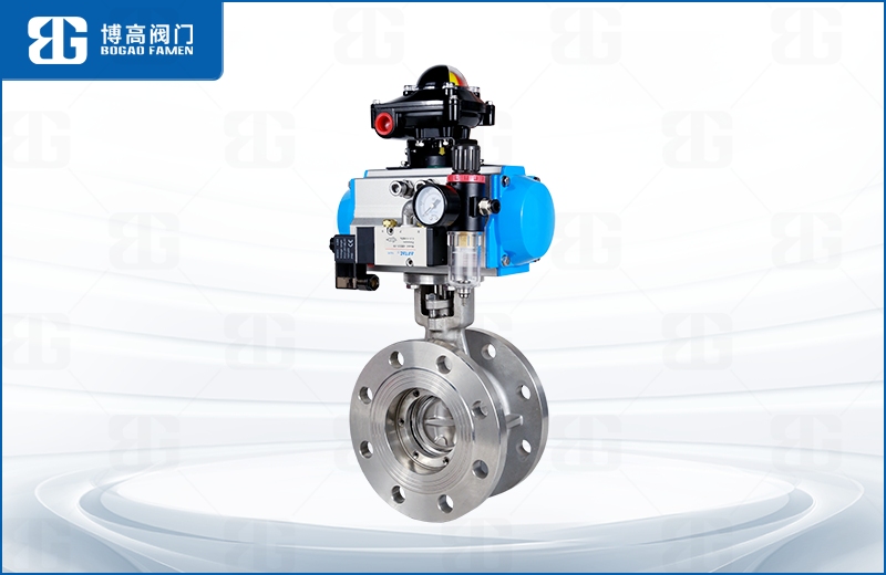 不鏽鋼(gāng)氣動法(fǎ)蘭中線(xian)蝶閥