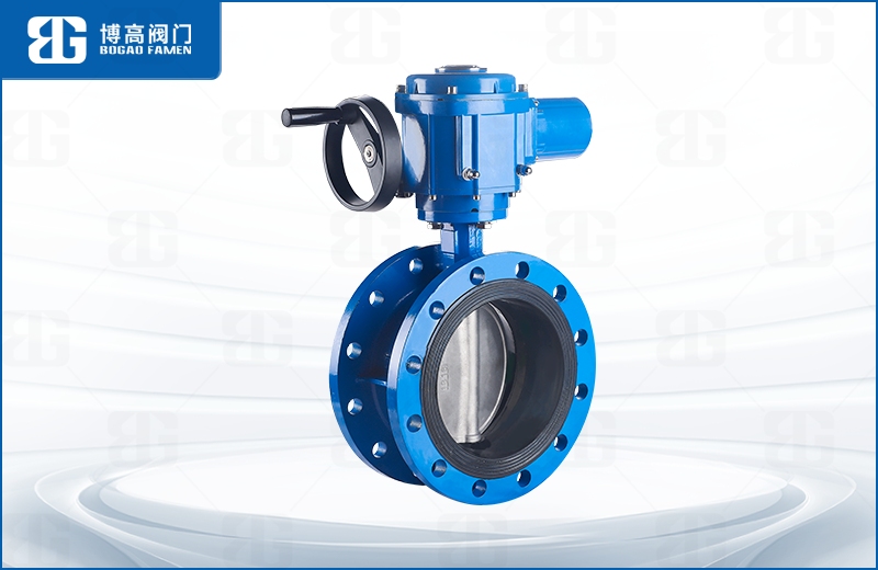 電動法(fa)蘭中線(xian)蝶閥